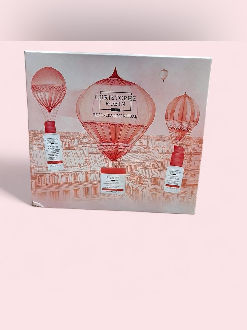 Christophe Robin Regenerating Ritual Gift Set - Pink